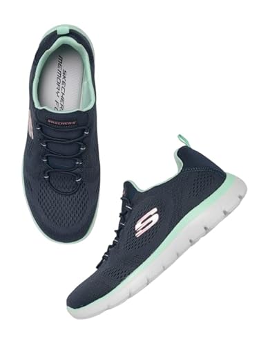 Skechers Summits Navy Aqua