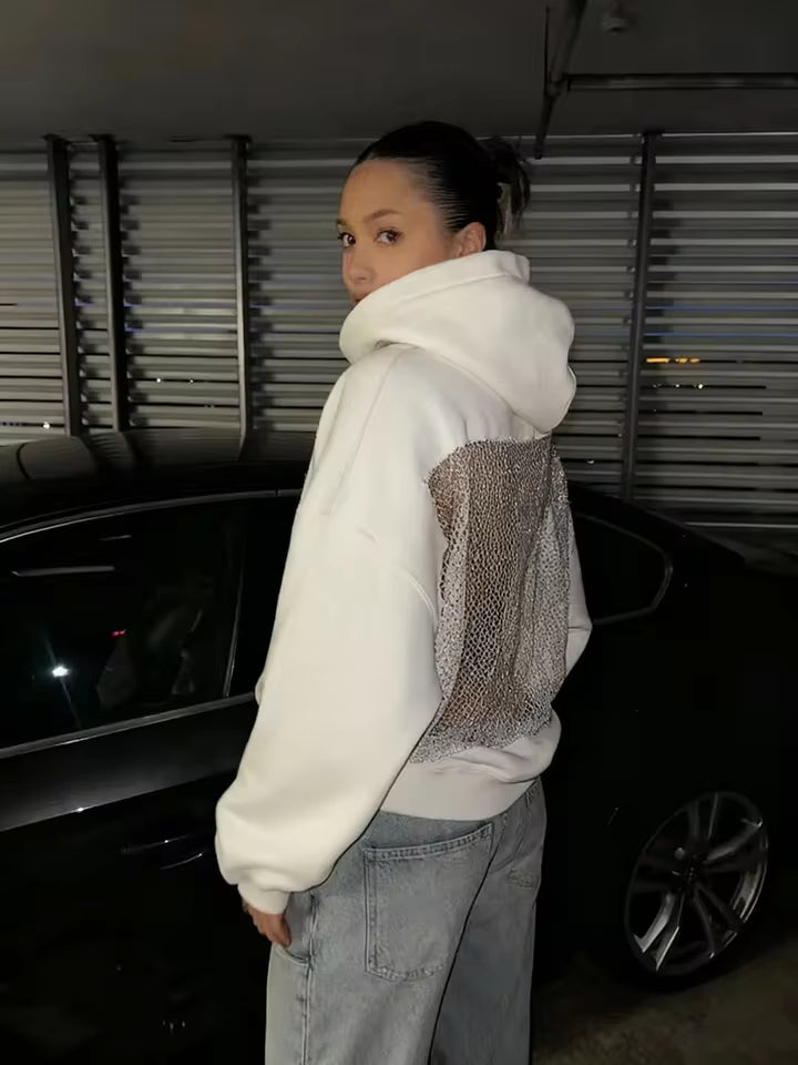 Horusmalaga™ Hollow Mesh Hoodie